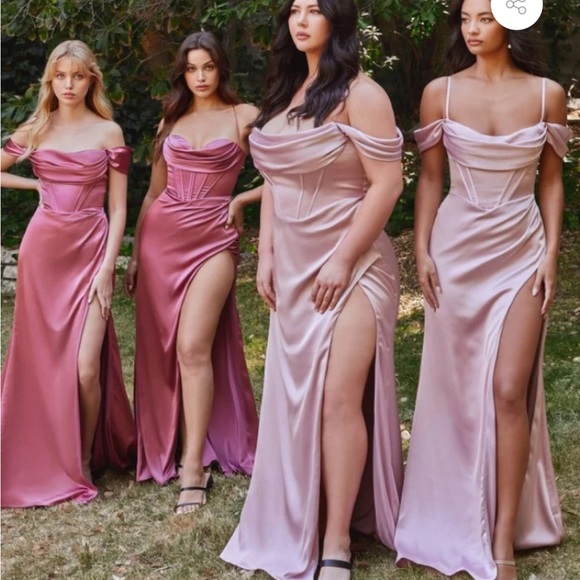 Langsura Special Order Bridesmaid Dress SIZE 6 & 8 - Picture 1 of 7